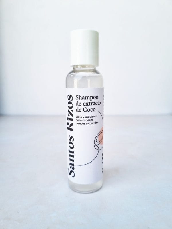 Mini Shampoo de Extracto de Coco - 60ml Travel Size (Suaviza e hidrata)