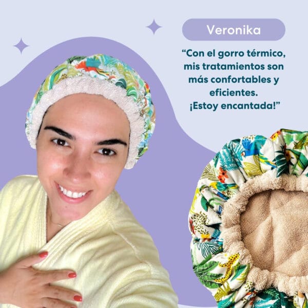 Gorro térmico: Hidratación profunda y tratamiento capilar - Imagen 6
