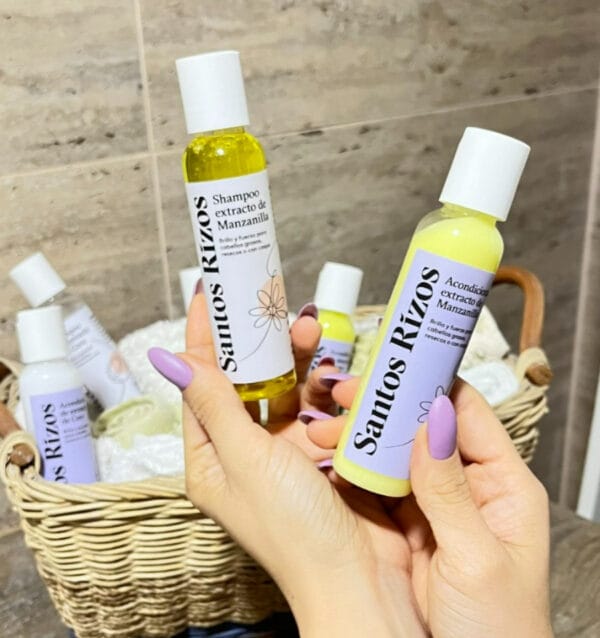 Pack Mini Rizos: Shampoo y Acondicionador para Viaje (60 ml) - Imagen 3